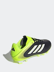 adidas Black/White Kids Copa Pure 3 Club Firm/Multi Ground Boots - Image 5 of 11