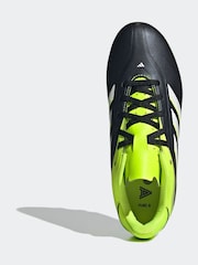 adidas Black/White Kids Copa Pure 3 Club Firm/Multi Ground Boots - Image 6 of 11