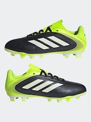adidas Black/White Kids Copa Pure 3 Club Firm/Multi Ground Boots - Image 8 of 11
