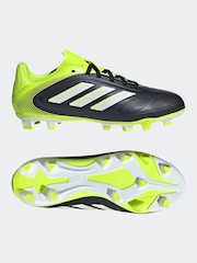 adidas Black/White Kids Copa Pure 3 Club Firm/Multi Ground Boots - Image 9 of 11