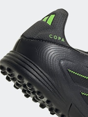 adidas Black/White Kids Copa Pure 3 League Turf Boots - Image 10 of 11