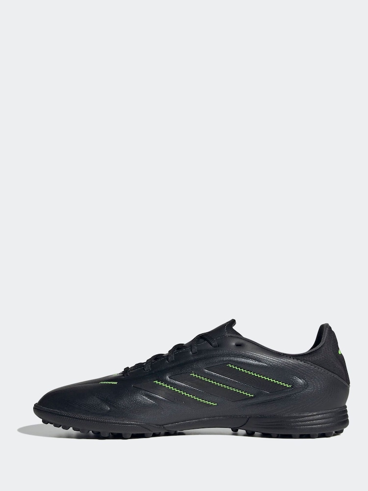 adidas Black/White Kids Copa Pure 3 League Turf Boots - Image 2 of 11