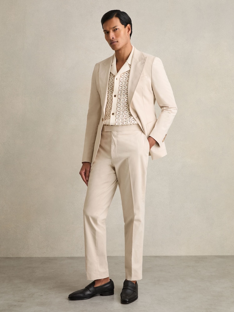 Reiss Putney Slim-Fit Single-Breasted Suit Blazer - Image 7 of 9