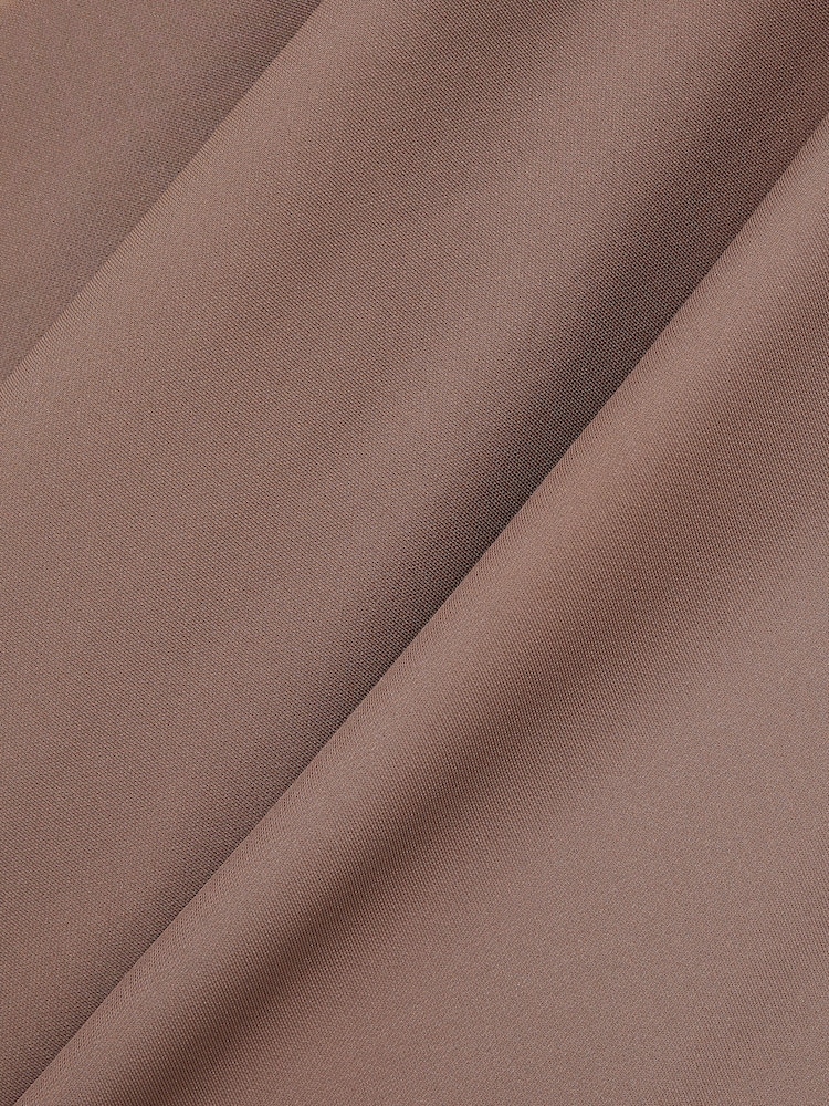 Reiss Mink Gracie Draped Jersey Midi Dress - Image 5 of 5
