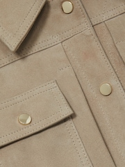 Veste camionneur Reiss Conor en daim - Image 7 de 7