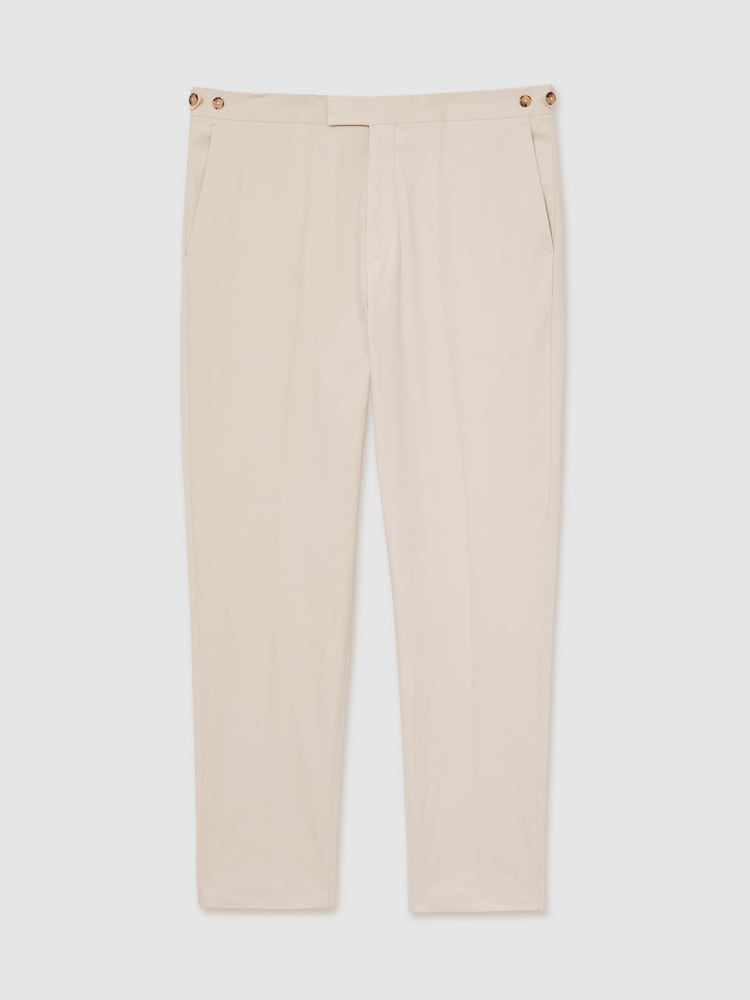 Reiss Putney Cotton Slim-Fit Suit Trousers With Stretch - Изображение 2 из 7 Reiss Putney Cotton Slim-Fit Suit Trousers With Stretch - Изображение 2 из 7