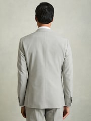 Однобортный пиджак в клетку Reiss Slice - Изображение 6 из 9