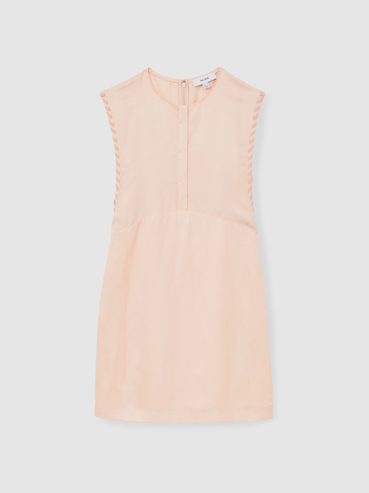 Vestido recto sin mangas con pespunte Fawn de Reiss - Imagen 2 de 6 Vestido recto sin mangas con pespunte Fawn de Reiss - Imagen 2 de 6