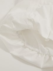 Reiss Ivory Safiyya Cotton-Blend Bandeau Puffball Top - Image 6 of 6