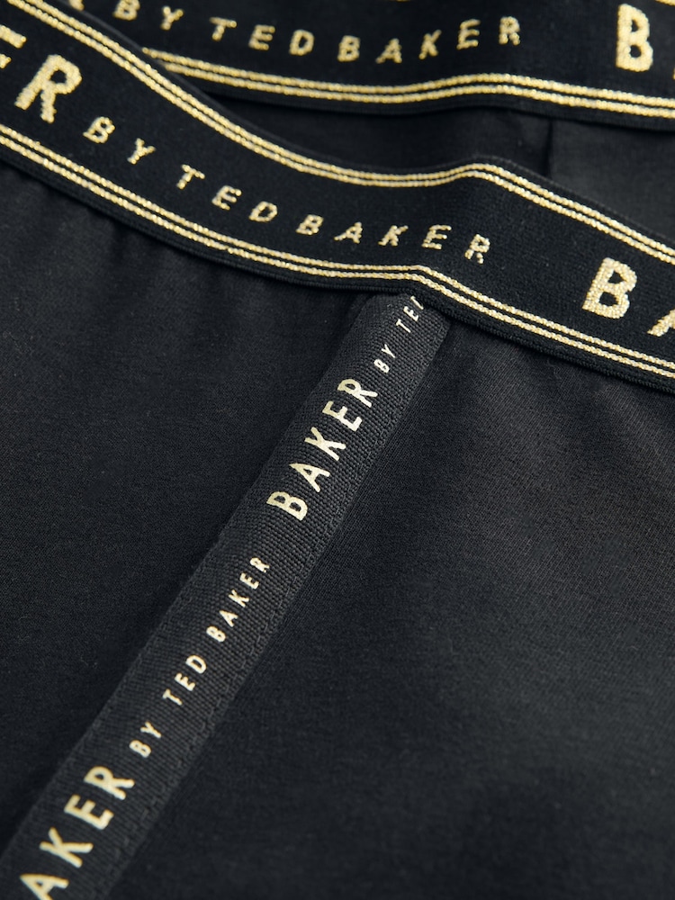 Черный - Baker by Ted Baker Leggings 3 Pack - Изображение 2 из 6