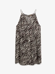 Superdry Zebra Mini Print Beach Cami Dress - Image 5 of 6