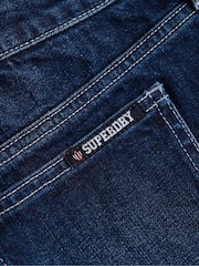 Superdry Indigo Blue Denim Hot Shorts - Image 8 of 8