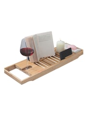 MenKind Natural Bamboo Viscose Bath Caddy - Image 1 of 5