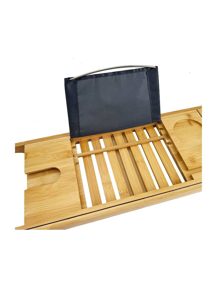 MenKind Natural Bamboo Viscose Bath Caddy - Image 2 of 5
