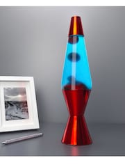 MenKind Blue Molten Lamp - Image 1 of 3