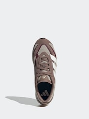 adidas Brown Lightblaze Lo Trainers - Image 7 of 10