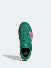 adidas Green Lightblaze Trainers - Image 5 of 10