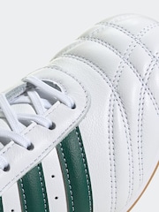 adidas Originals White Gold Taekwondo Lace-Up Trainers - Image 5 of 8