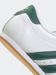 adidas Originals White Gold Taekwondo Lace-Up Trainers - Image 6 of 8