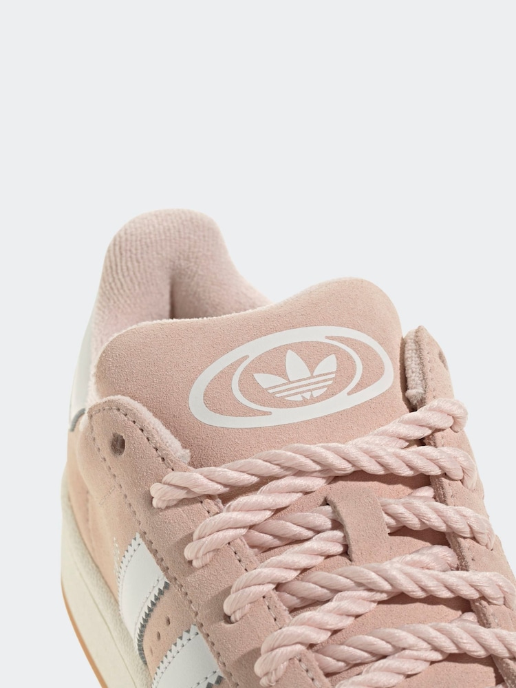 adidas Originals Pink/White Campus Trainers - Image 10 of 10 adidas Originals Pink/White Campus Trainers - Image 10 of 10