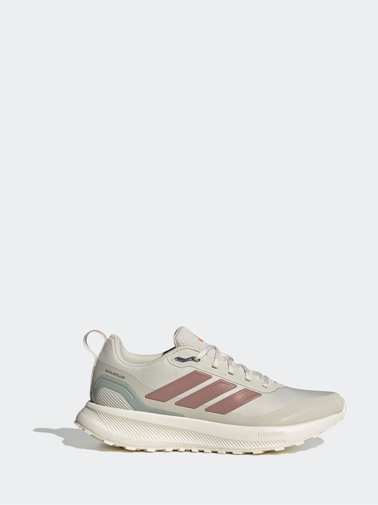 adidas Brown RUNFALCON 5 W Trainers - Image 1 of 9
