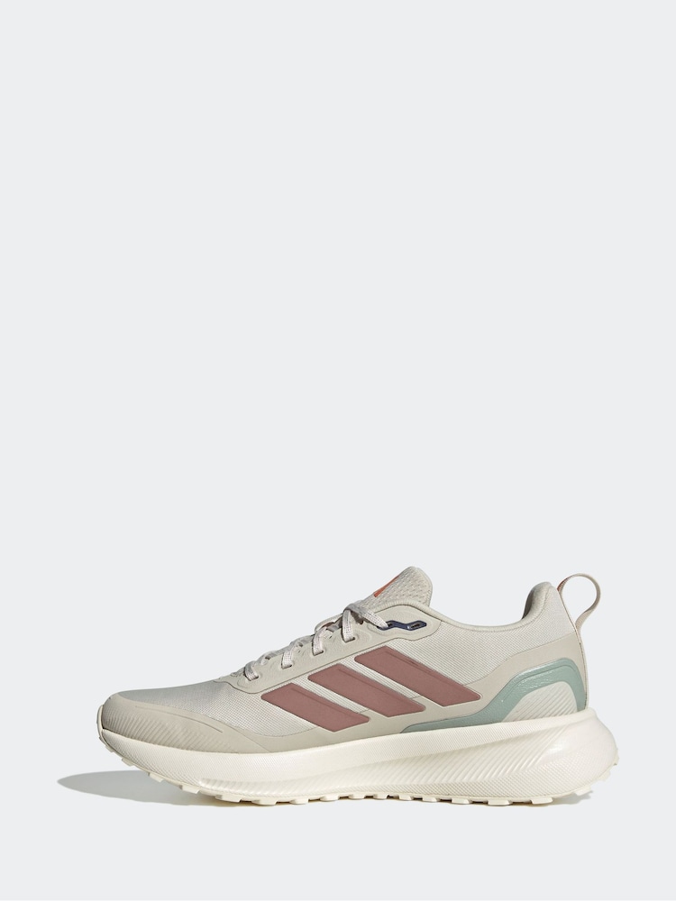 adidas Brown RUNFALCON 5 W Trainers - Image 2 of 9