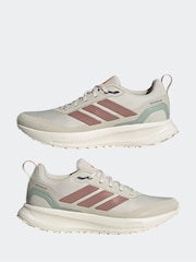 adidas Brown RUNFALCON 5 W Trainers - Image 5 of 9