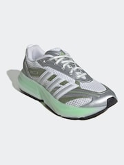 adidas White Lightblaze Glow Trainers - Image 11 of 17
