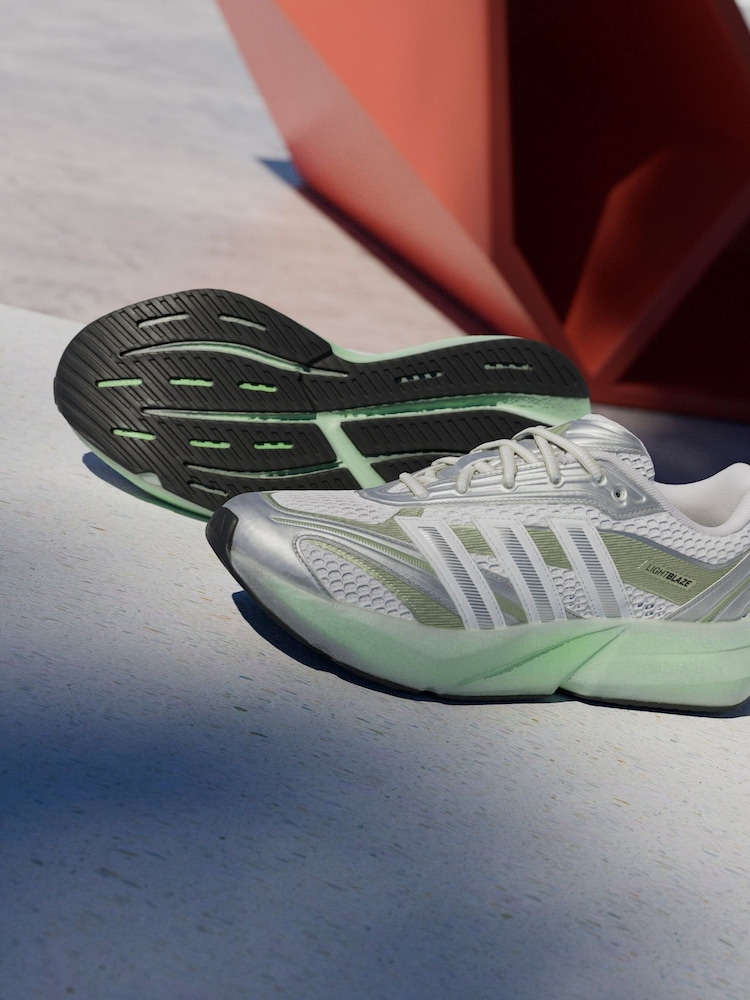 Buy adidas White Lightblaze Glow Trainers from Next USA