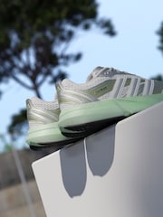 adidas White Lightblaze Glow Trainers - Image 8 of 17
