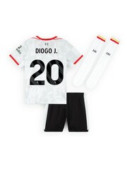 Nike White Liverpool Third Stadium Mini Kit 2024-25 Little Kids Diogo J. 20 - Image 2 of 3