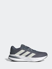 adidas Grey Galaxy 7 Running Trainers - Image 1 of 9