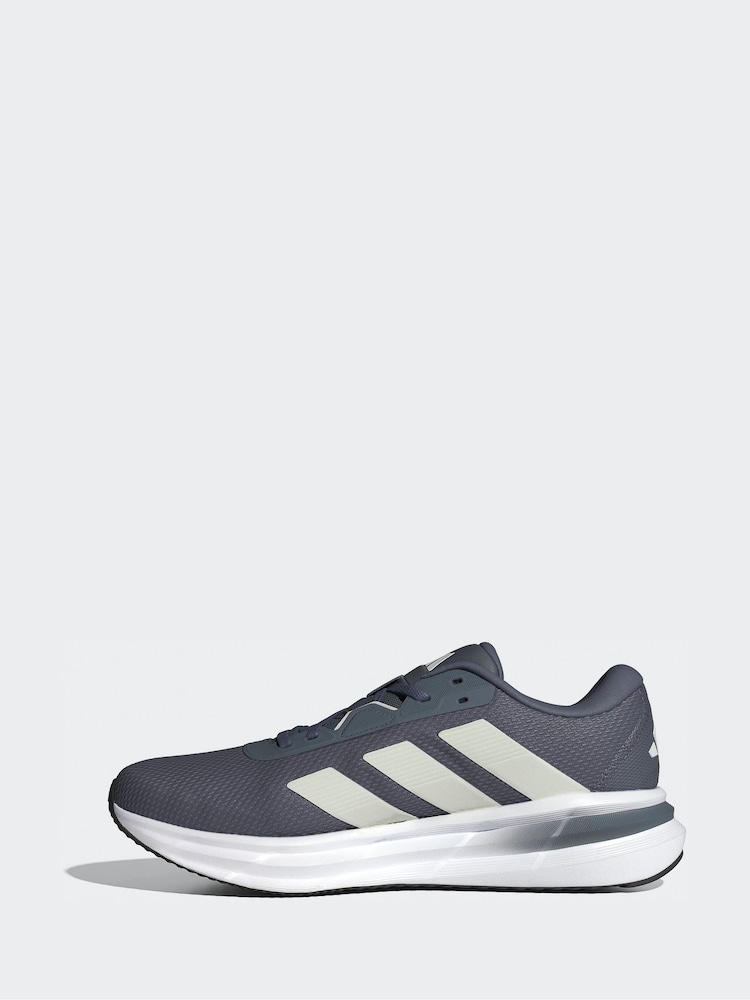 adidas Grey Galaxy 7 Running Trainers - Image 2 of 9