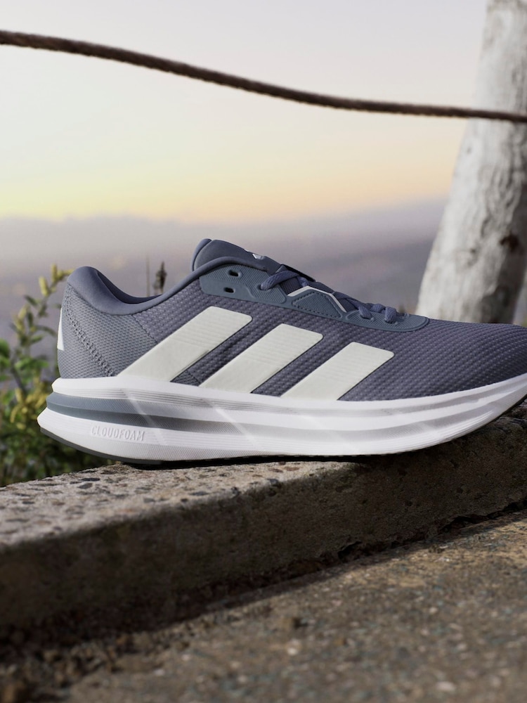 adidas Light Blue Galaxy 7 Running Trainers - Image 2 of 16 adidas Light Blue Galaxy 7 Running Trainers - Image 2 of 16
