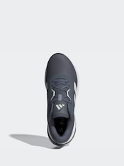 adidas Grey Galaxy 7 Running Trainers - Image 6 of 9