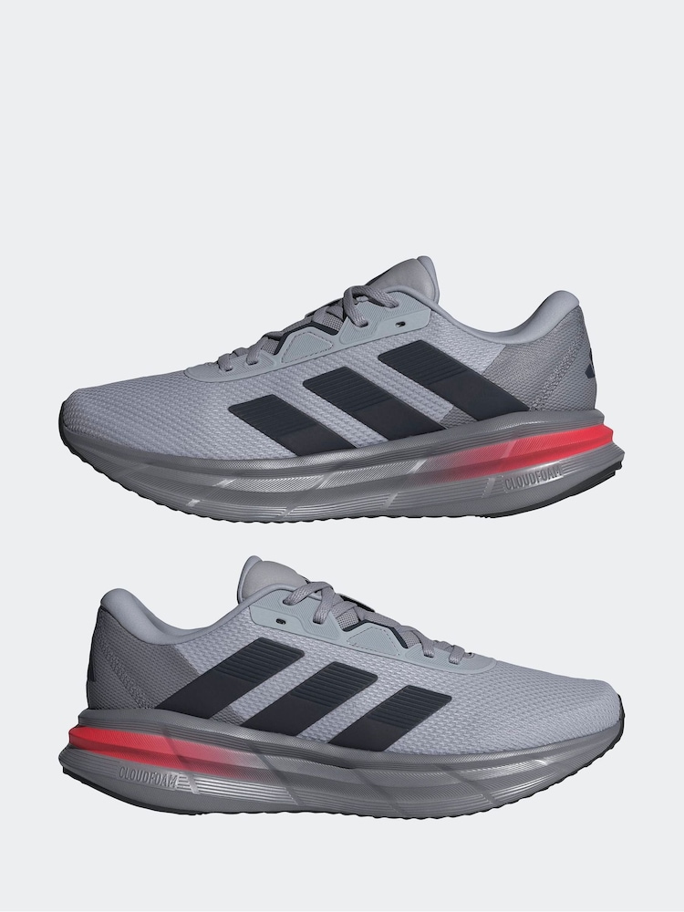 Buy adidas Grey Chrome Galaxy 7 Running Trainers from Next USA display picture 1