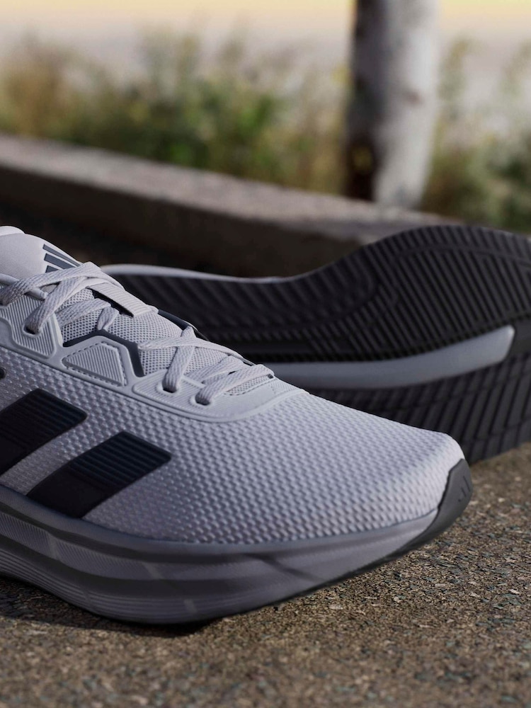 رمادي كروم - حذاء رياضي للجري 7 Galaxy من adidas - صورة 8 من 8