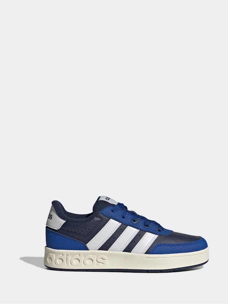 adidas Blue Breakbase Trainers - Image 1 of 9