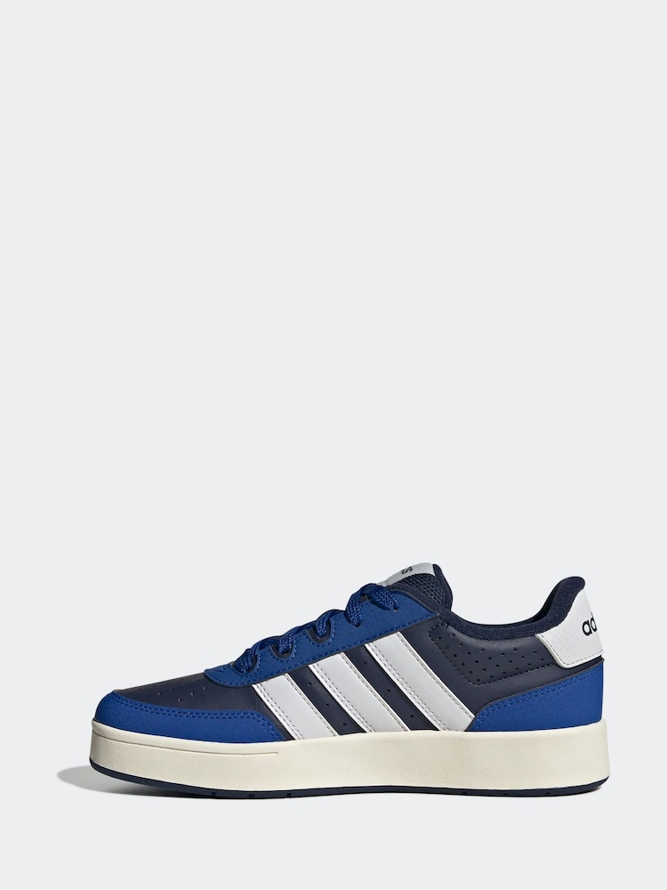 adidas Blue Breakbase Trainers - Image 2 of 9