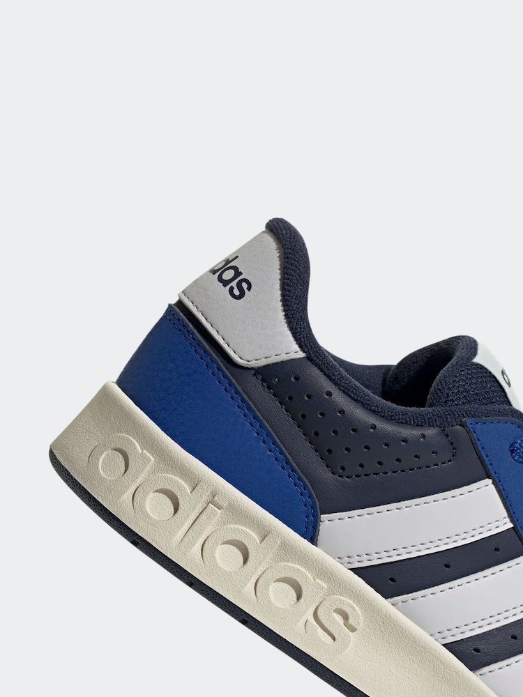 adidas Blue Breakbase Trainers - Image 9 of 9