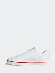 adidas White VS Pace Trainers - Image 2 of 9
