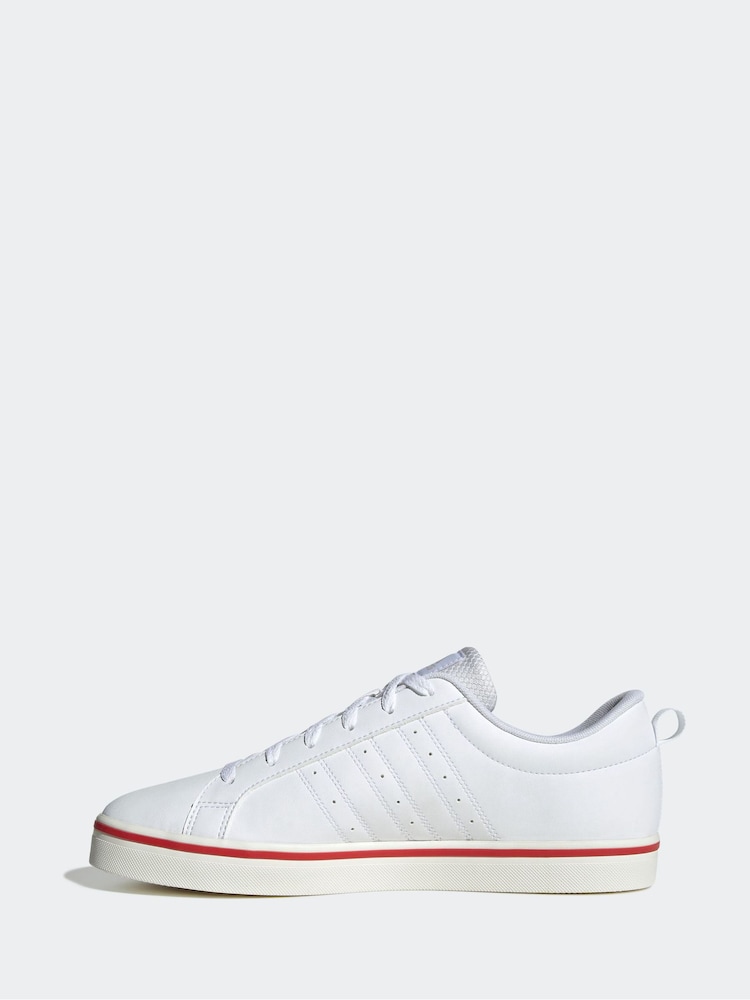 adidas White VS Pace Trainers - Image 2 of 9 adidas White VS Pace Trainers - Image 2 of 9