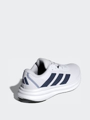 adidas White Ecru Galaxy 7 Running Trainers - Image 4 of 9