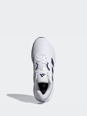 adidas White Ecru Galaxy 7 Running Trainers - Image 6 of 9