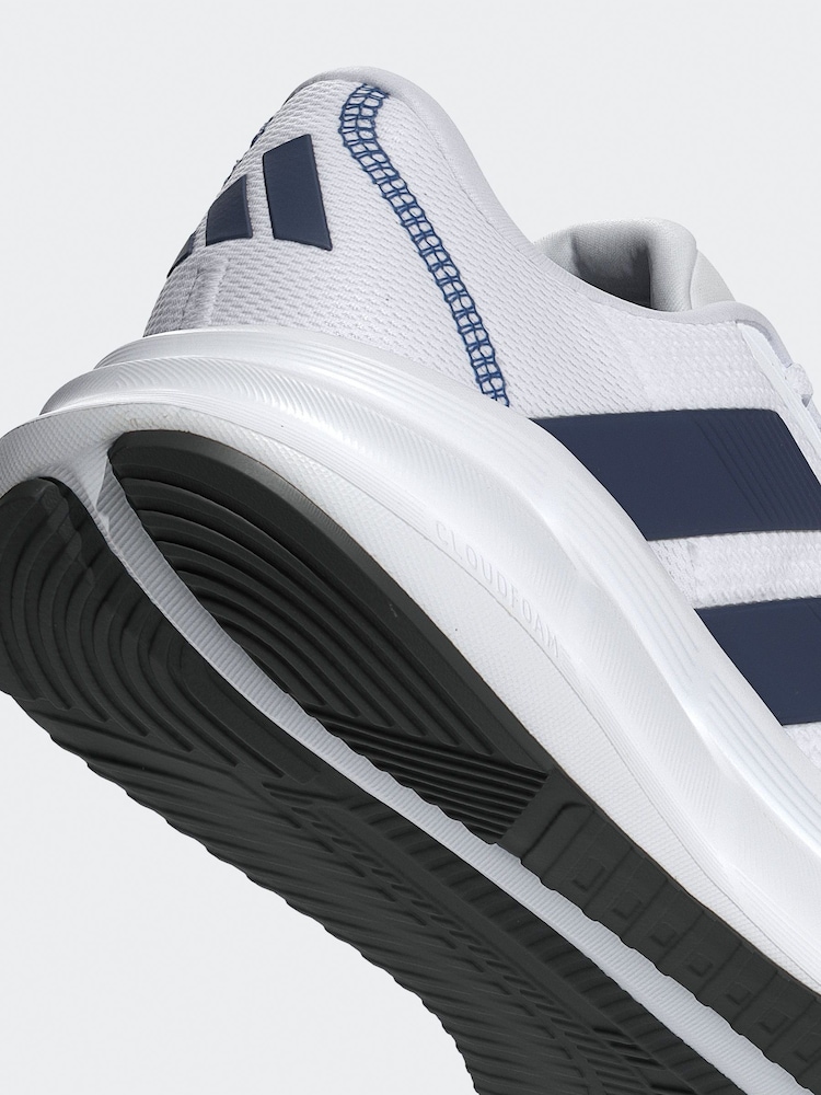 adidas White Ecru Galaxy 7 Running Trainers - Image 9 of 9
