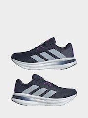 adidas Blue Chrome Galaxy 7 Running Trainers - Image 5 of 9