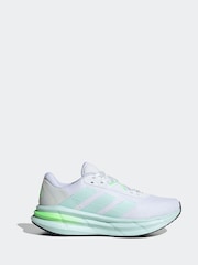 adidas White cream Galaxy 7 Trainers - Image 1 of 9