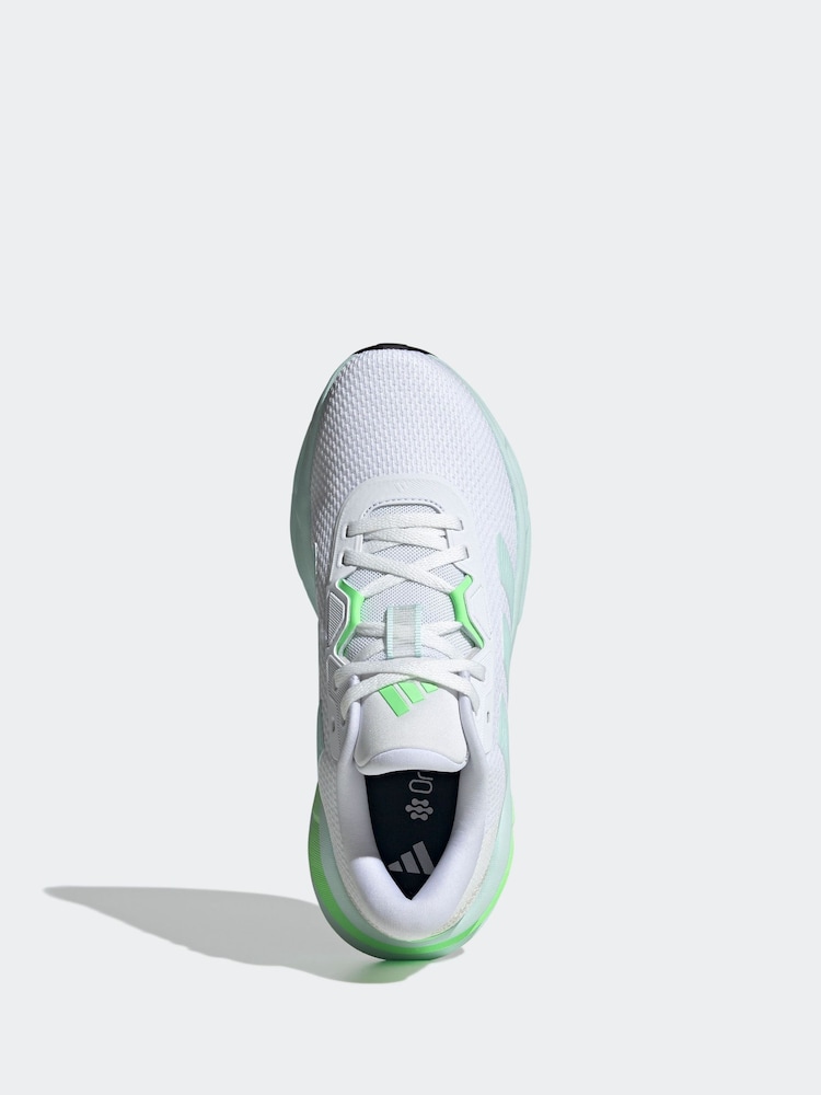 adidas White cream Galaxy 7 Trainers - Image 13 of 16