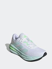 adidas White cream Galaxy 7 Trainers - Image 3 of 9