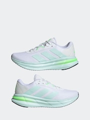 adidas White cream Galaxy 7 Trainers - Image 5 of 9